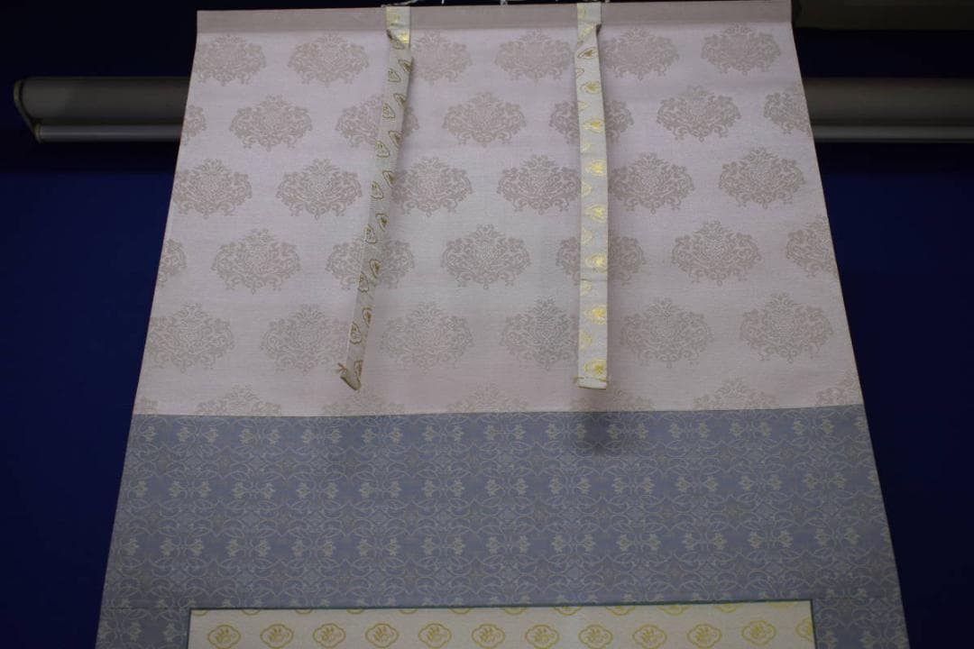 真作/酒井萌一/六地蔵/お地蔵様/横物/桐共箱付/布袋屋掛軸HI-339