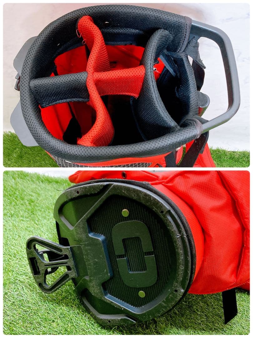 オジオ　軽量　スタンド式　リュック式　ゴルフクラブケース　キャディーバッグ