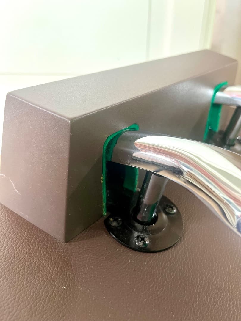 ピアノ補給ペダル（メーカー:イトマサ／品番:P33）、ブラウンの鍵盤楽器用機材