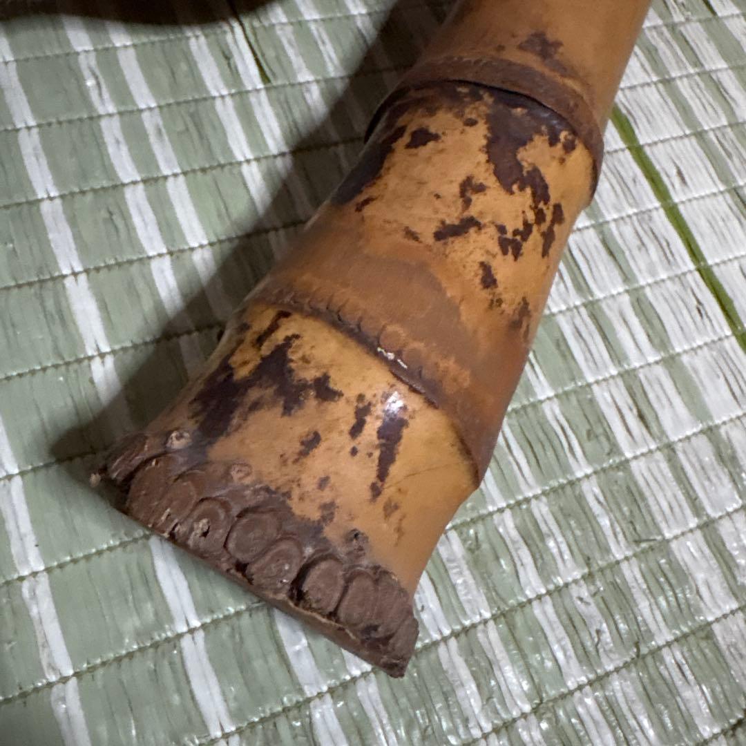 尺八　シャクハチ　藤沢鈴昭　刻印　約55cm 和楽器