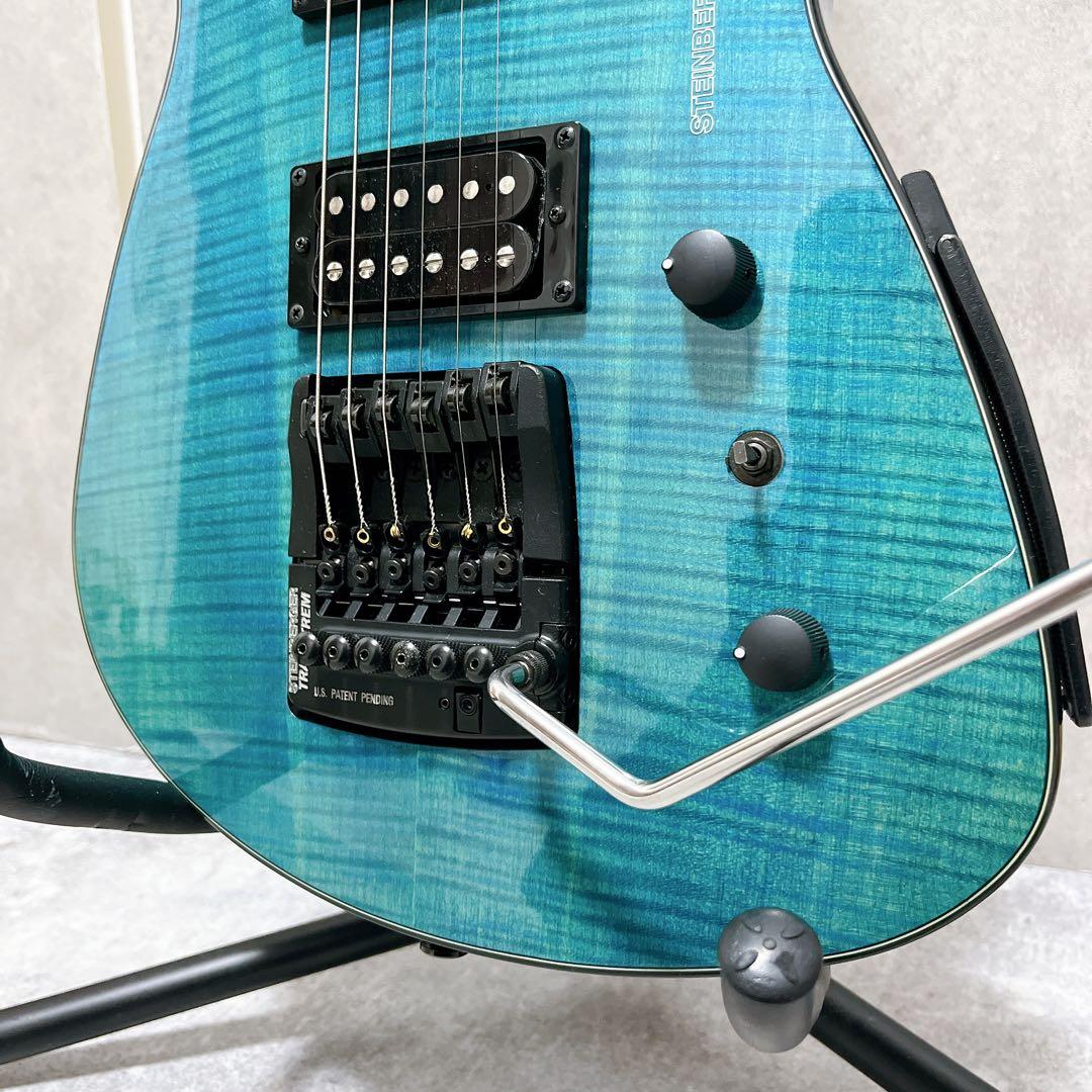 希少 スタインバーガーZT3 STEINBERGER エレキギター青ブルー