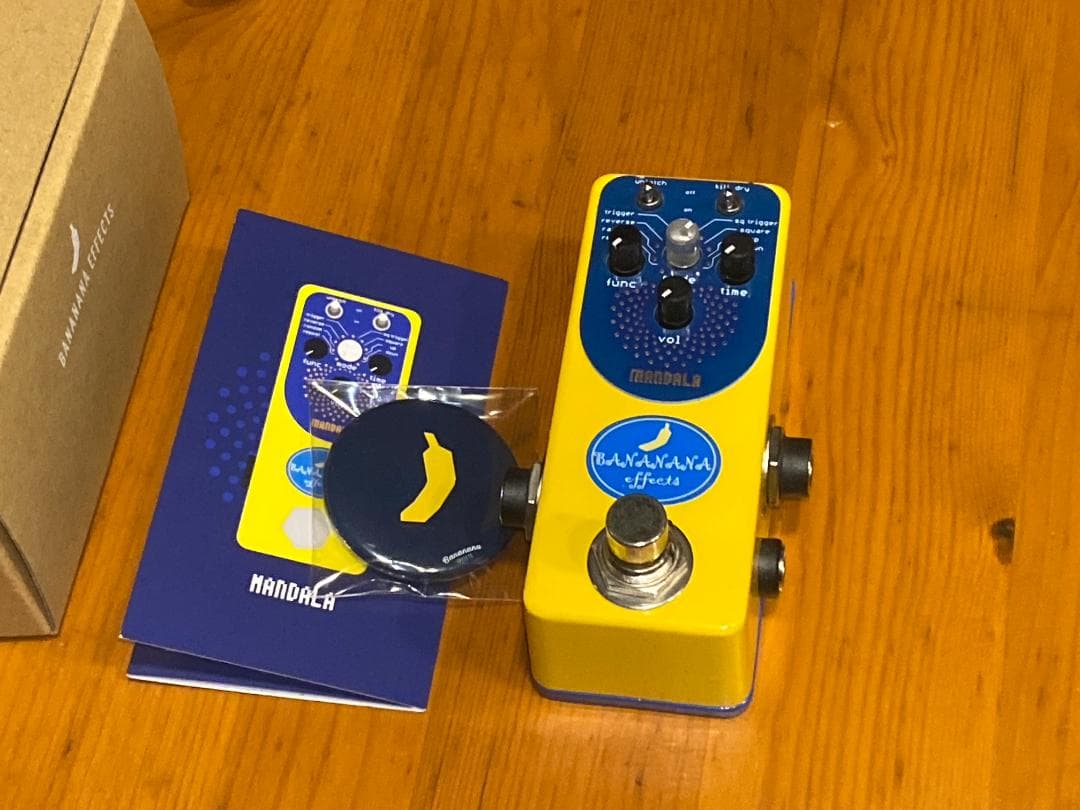 01 bananana effects mandala グリッチペダル