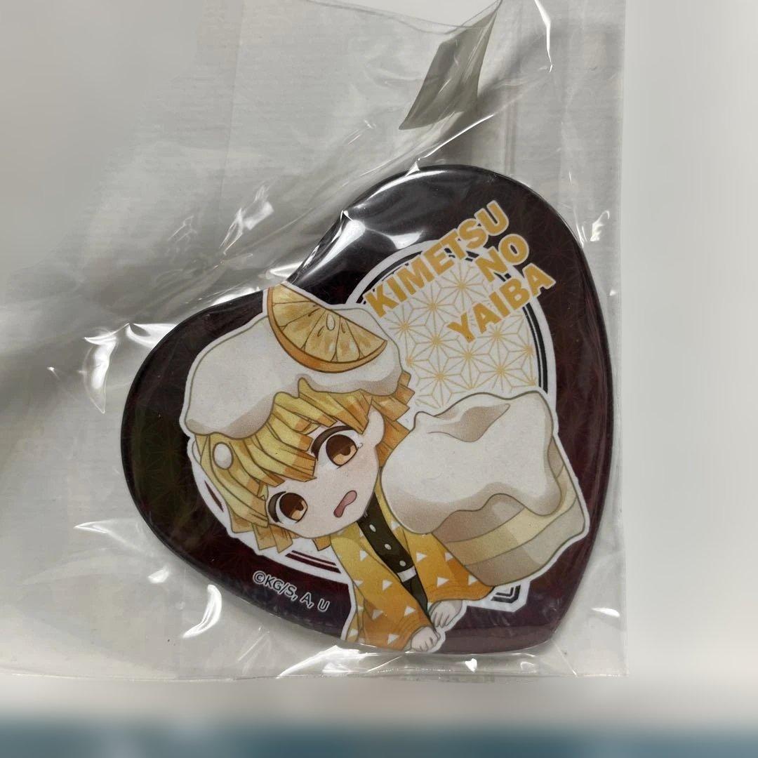 鬼滅の刃 我妻善逸 2019年 プリロール 限定書きおろしイラスト缶バッジ