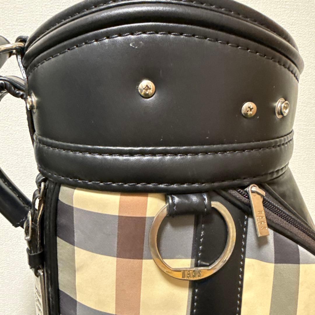 希少 DAKS ダックス キャディバッグ 英国御用達 チェック
