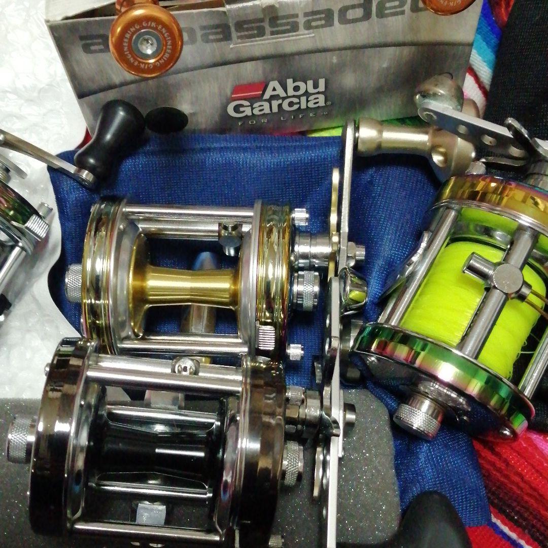 アブガルシア5台オーロラレインボーコレクターマニア向け！