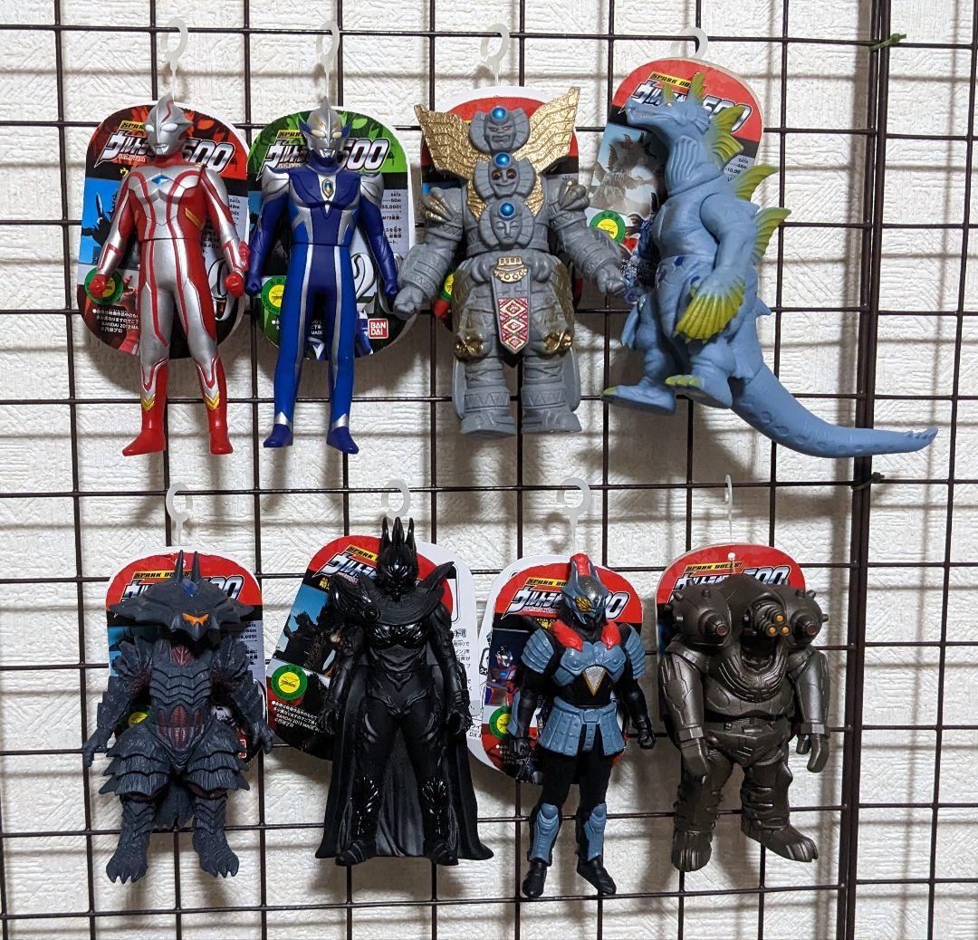 ウルトラマンメビウス　ウルトラヒーロー500　ウルトラ怪獣500　ソフビ