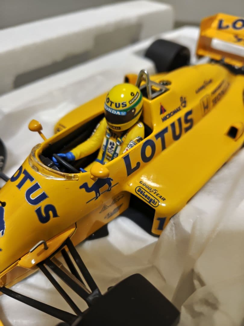 アイルトン・セナ　ロータス・ホンダ９９Ｔ チーム仕様