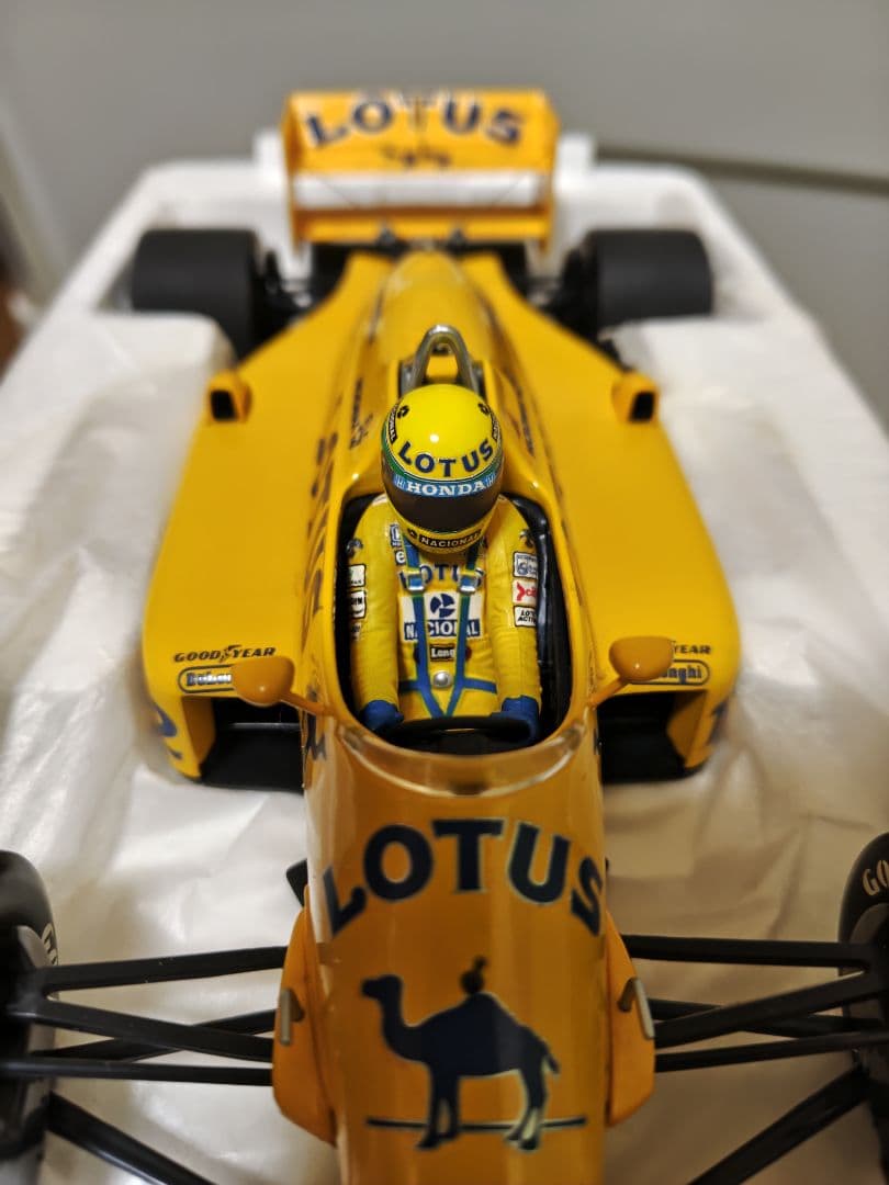 アイルトン・セナ　ロータス・ホンダ９９Ｔ チーム仕様