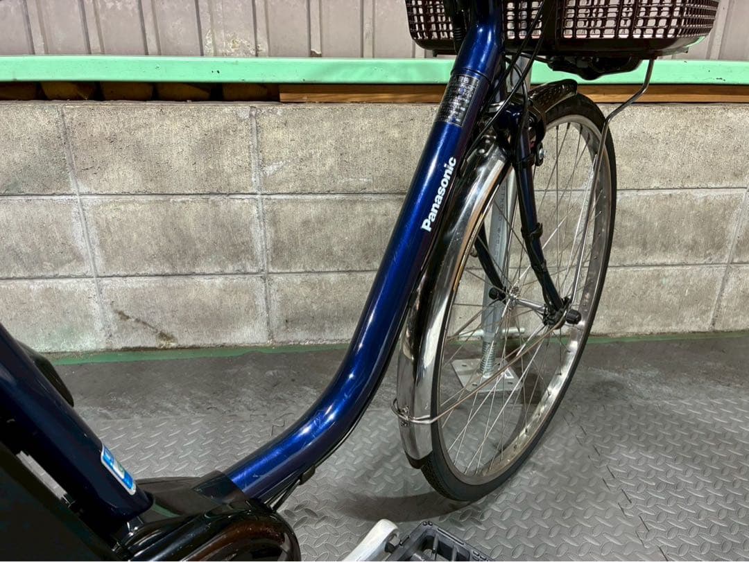 電動自転車　パナソニック　ビビDX 26インチ ブルー　№8310