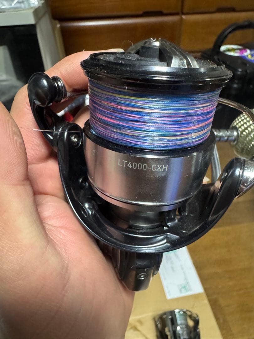 ダイワ 24セルテートLT4000-CXH スプールベアリング追加済み