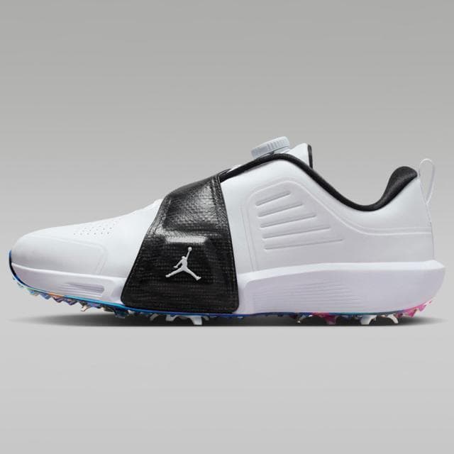 26cm ナイキ ゴルフ ジョーダン エア レブ 白 スパイク ゴルフシューズ