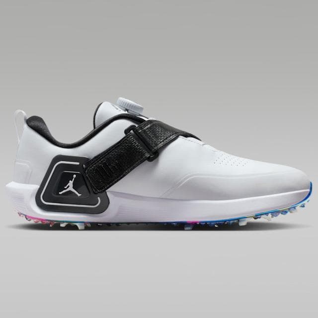 26cm ナイキ ゴルフ ジョーダン エア レブ 白 スパイク ゴルフシューズ