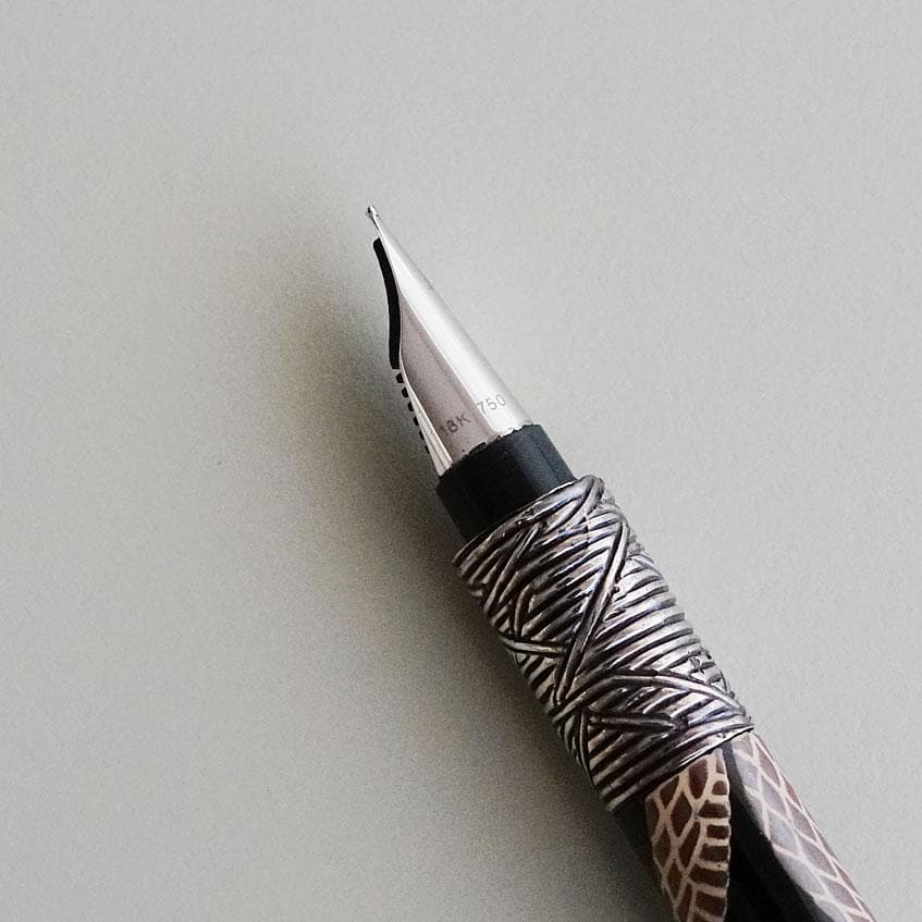 ★超希少★【ウォーターマン／WATERMAN　万年筆　セレニテ　蒔絵　白蛇】