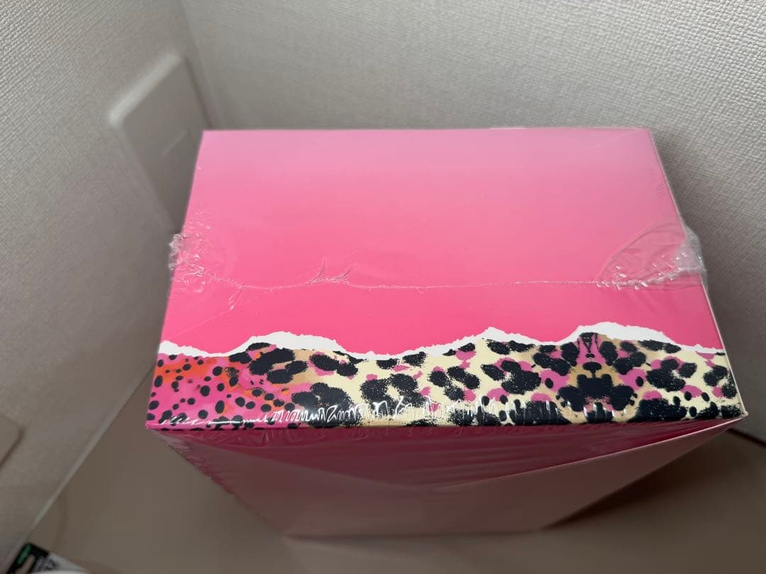 本日発送◎中国限定MINISOサンリオ ヒョウ柄マーブル柄ぬいぐるみキーホルダー