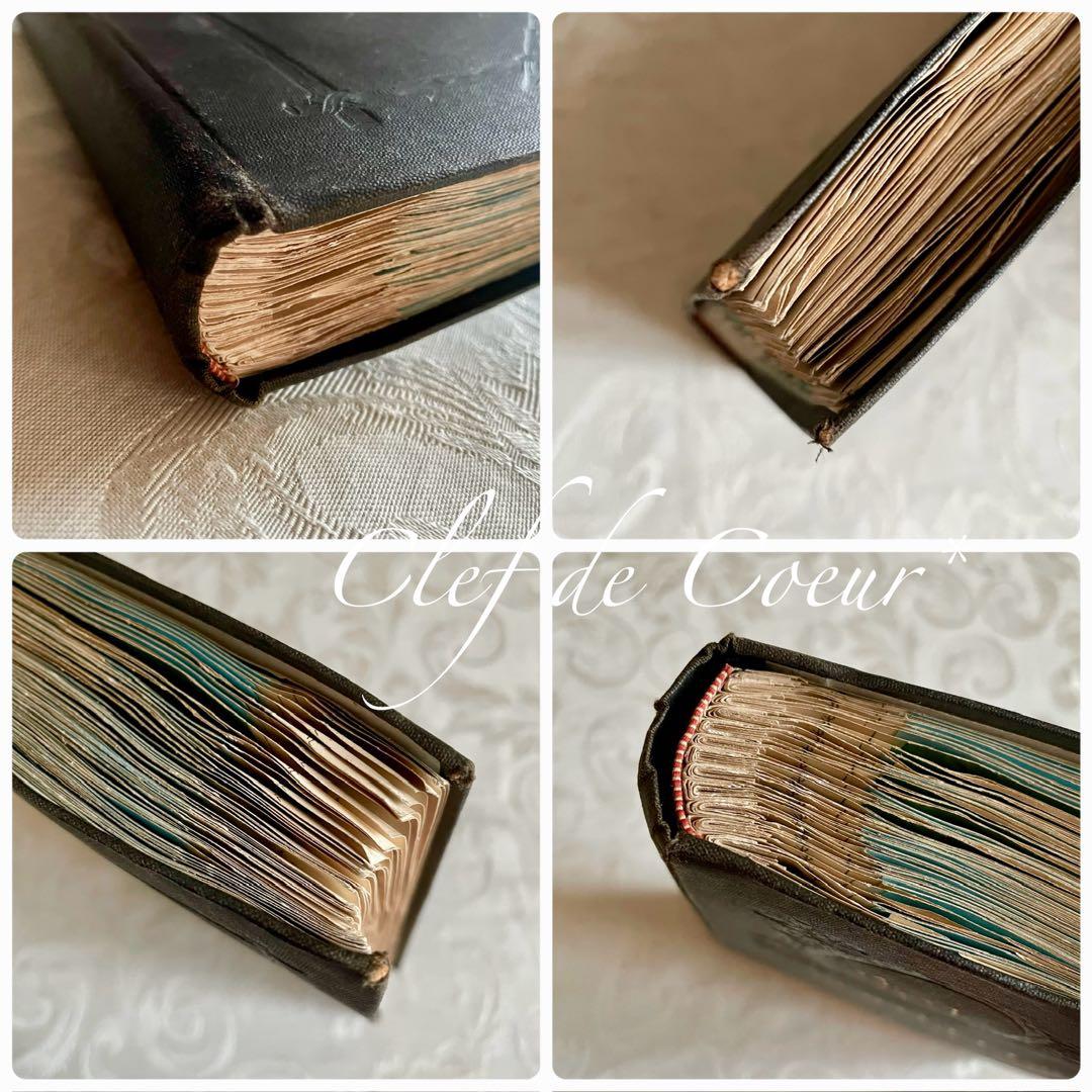 0226C フランスアンティーク レースサンプル帳サンプラー見本ヴァランシエンヌ