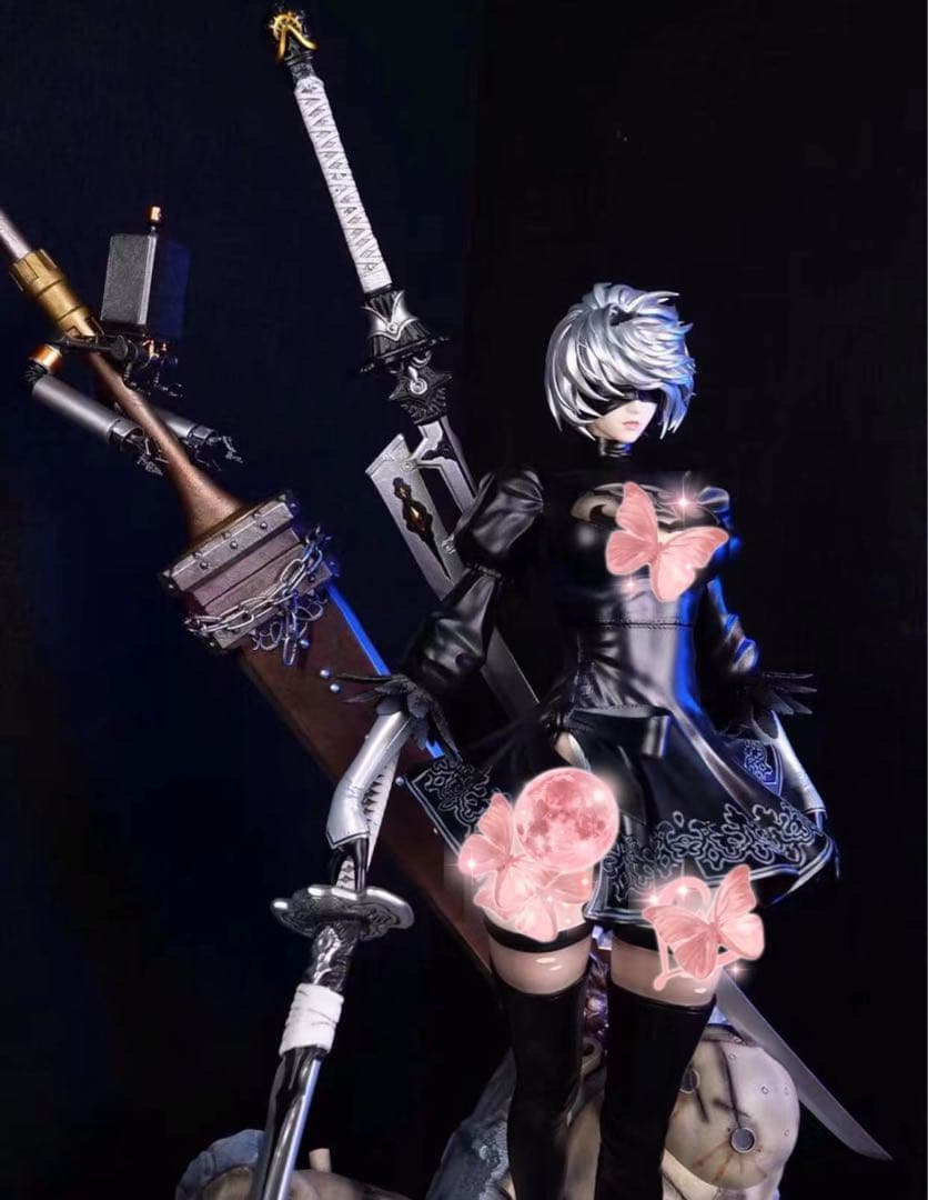 ニーア オートマタ 2B  1/6  ガレージキット ガレキ スタチュー ②⑥