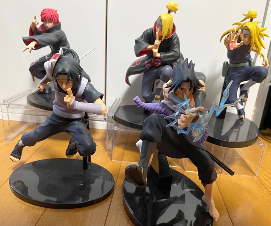 NARUTO デイダラ サソリ うちはサスケ うちはイタチ フィギュア