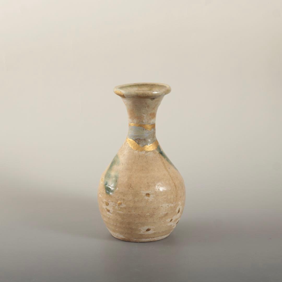 黄瀬戸 徳利 古美術 古道具 アンティーク 桃山〜江戸初期