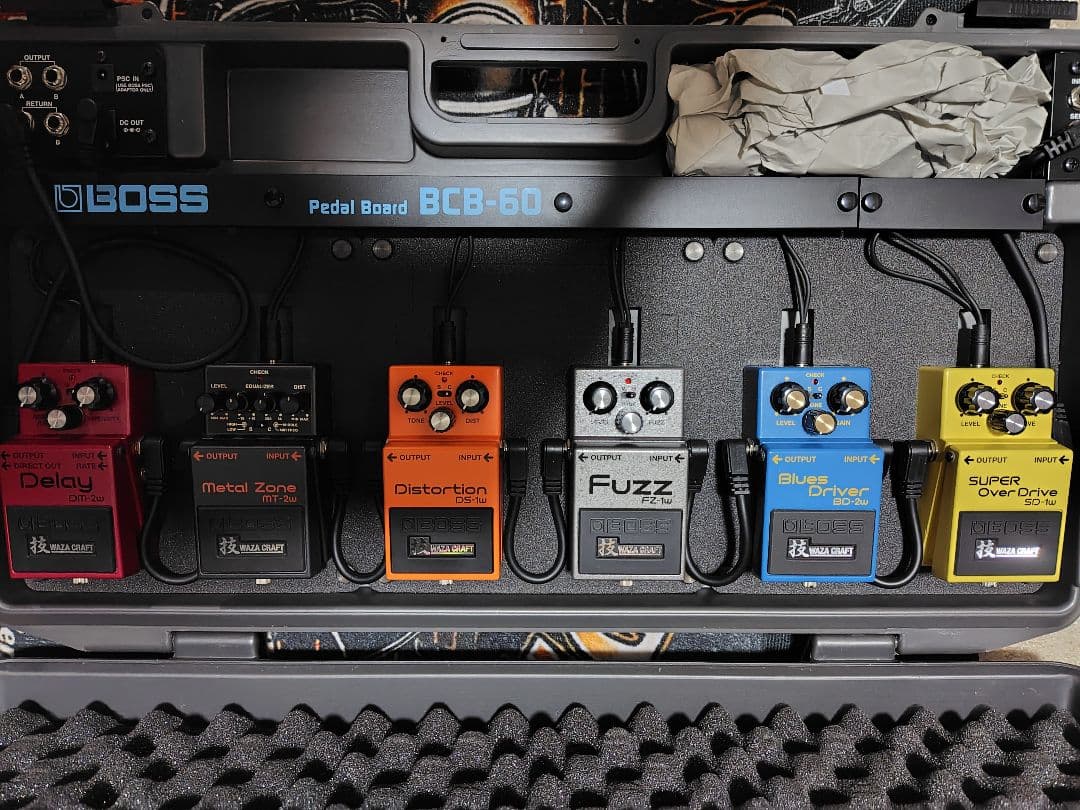 BOSS 技クラフトエフェクター6点セット ペダルボード BCB-60