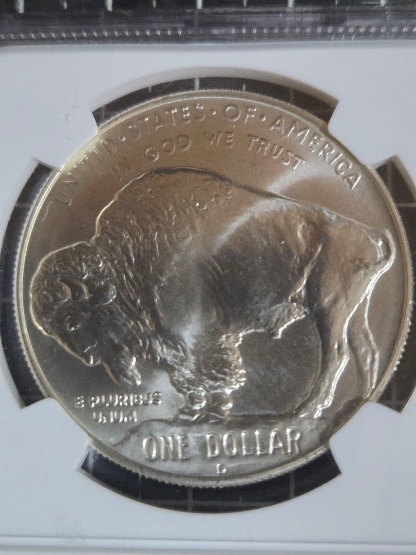 2001 D Buffalo $1 MS 69 バッファロー 銀貨 アメリカ