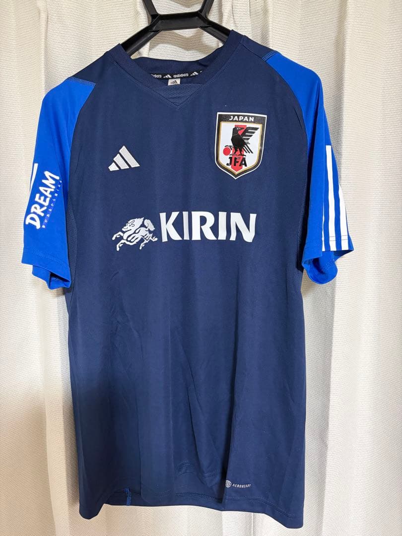 サッカー日本代表 トレーニングウェア 上下セット Lサイズ 2023年