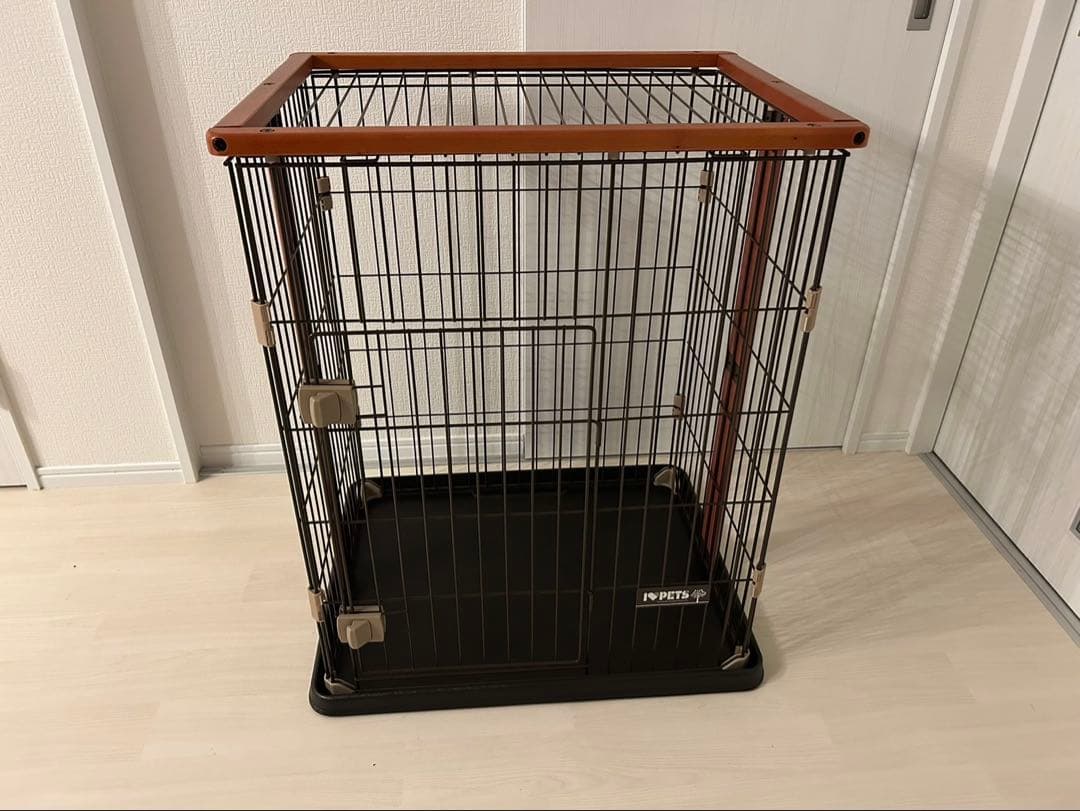 【美品】ウッドワンキャットサークル　ミニ　猫ゲージ