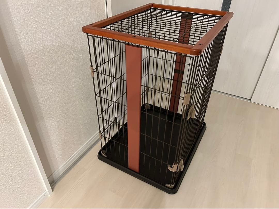 【美品】ウッドワンキャットサークル　ミニ　猫ゲージ