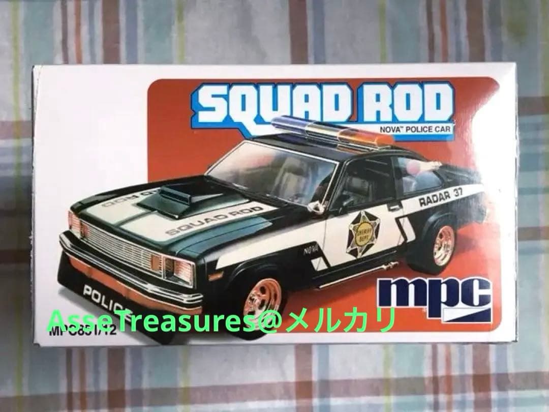 mpc 1/25 Chevy Nova ポリスカー 新品 シュリンク未開封