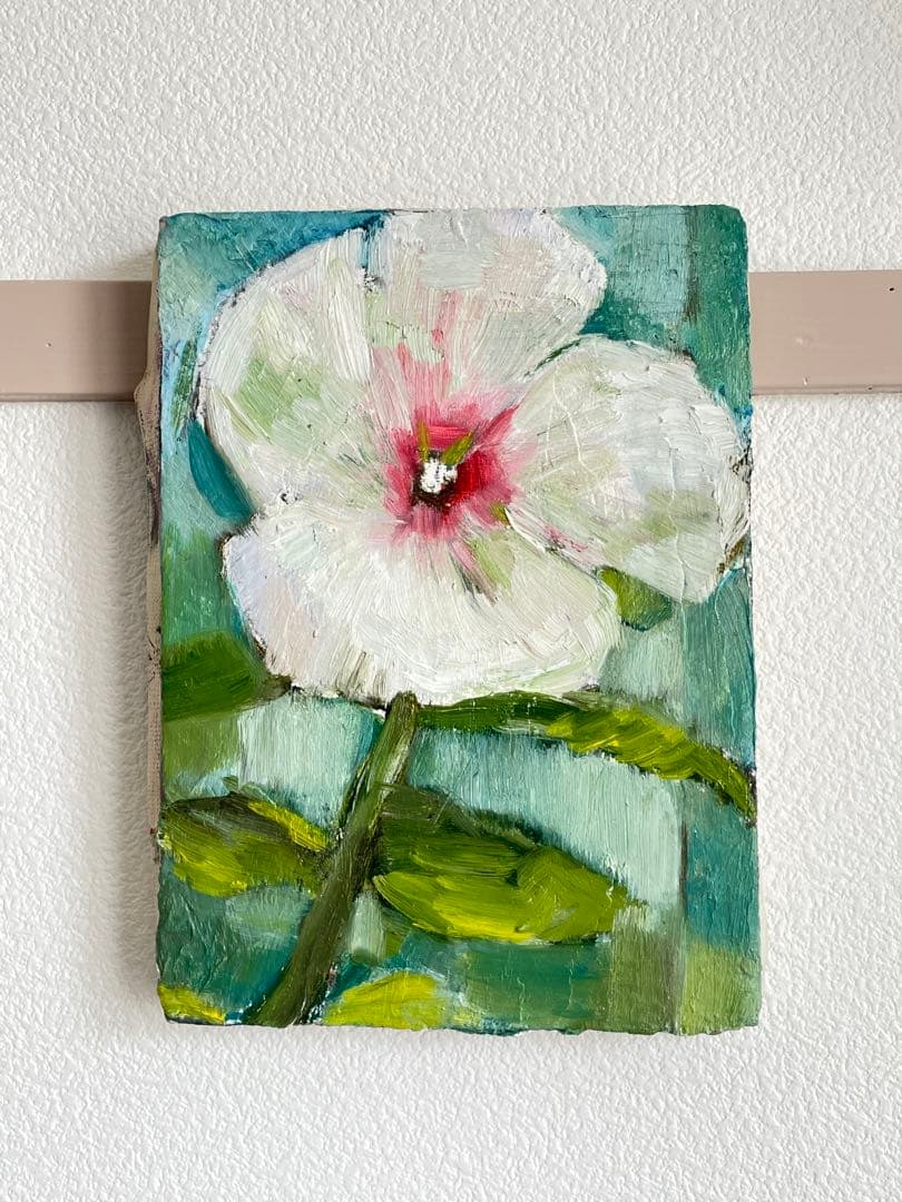 【絵画】アメリカフヨウ（額付きオプションあり）