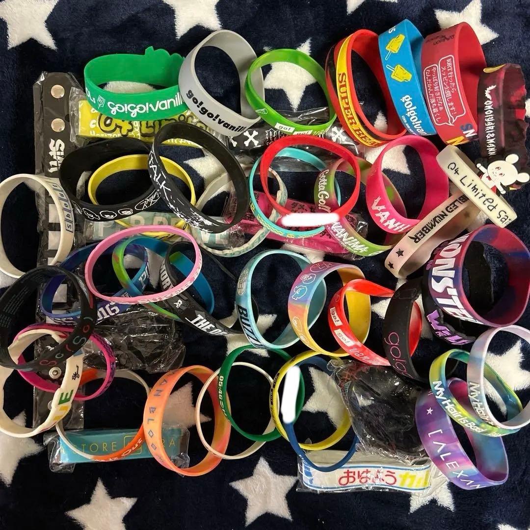 邦ロックバンド　ラバーバンド　まとめ売り　50本セット　ラババン