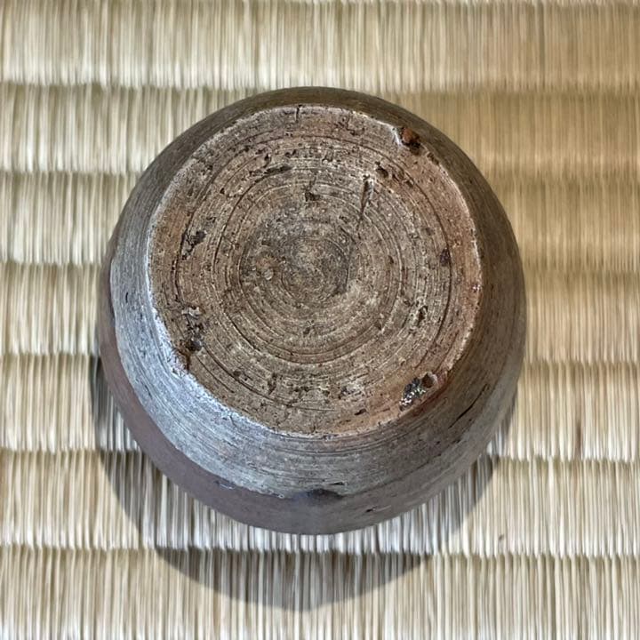 瀬戸焼茶入　鵬雲斎箱書付　仕覆2枚付