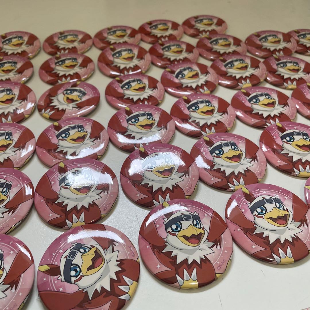 3.デジモンアドベンチャー02 新宿マルイ トレーディング缶バッジ ホークモン