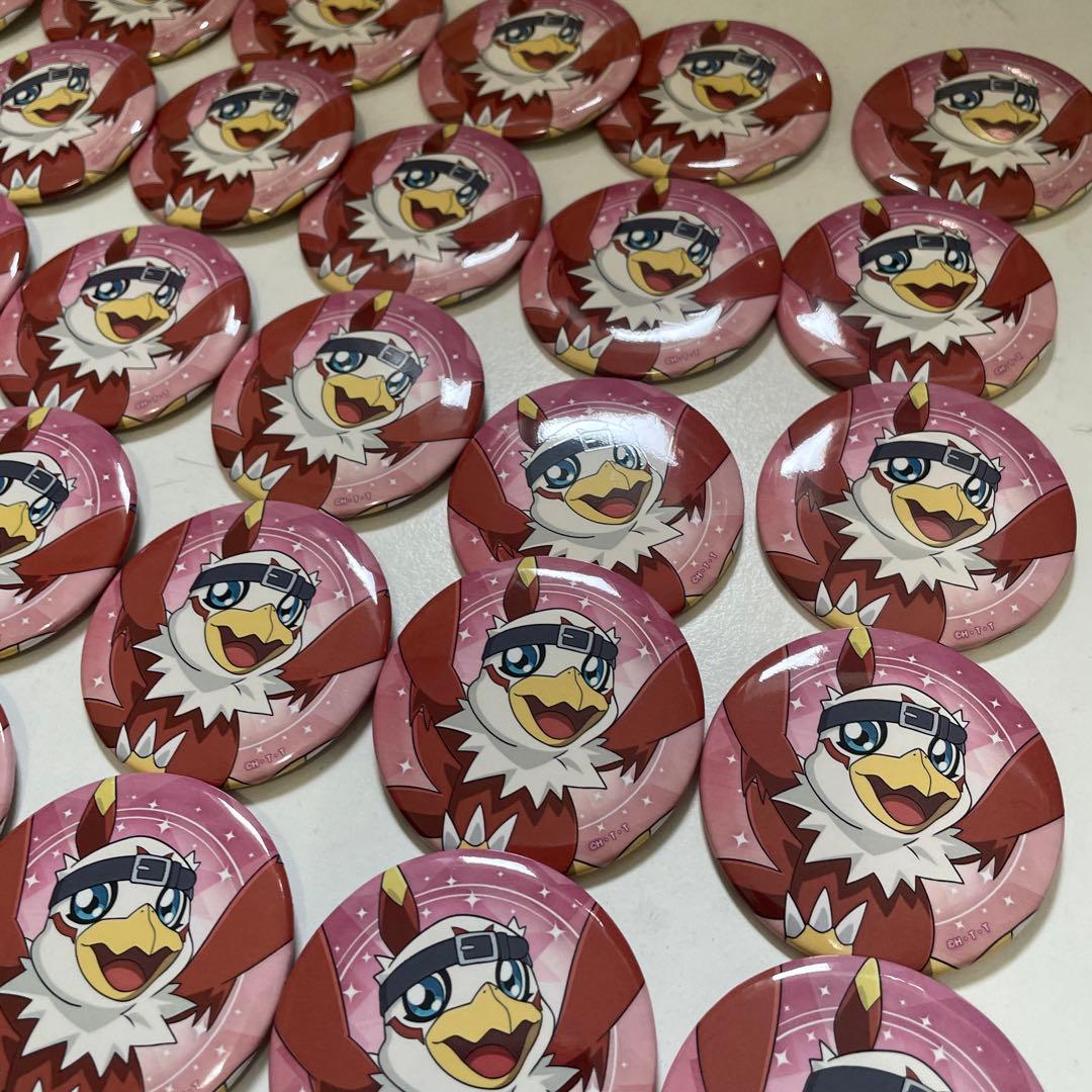 3.デジモンアドベンチャー02 新宿マルイ トレーディング缶バッジ ホークモン