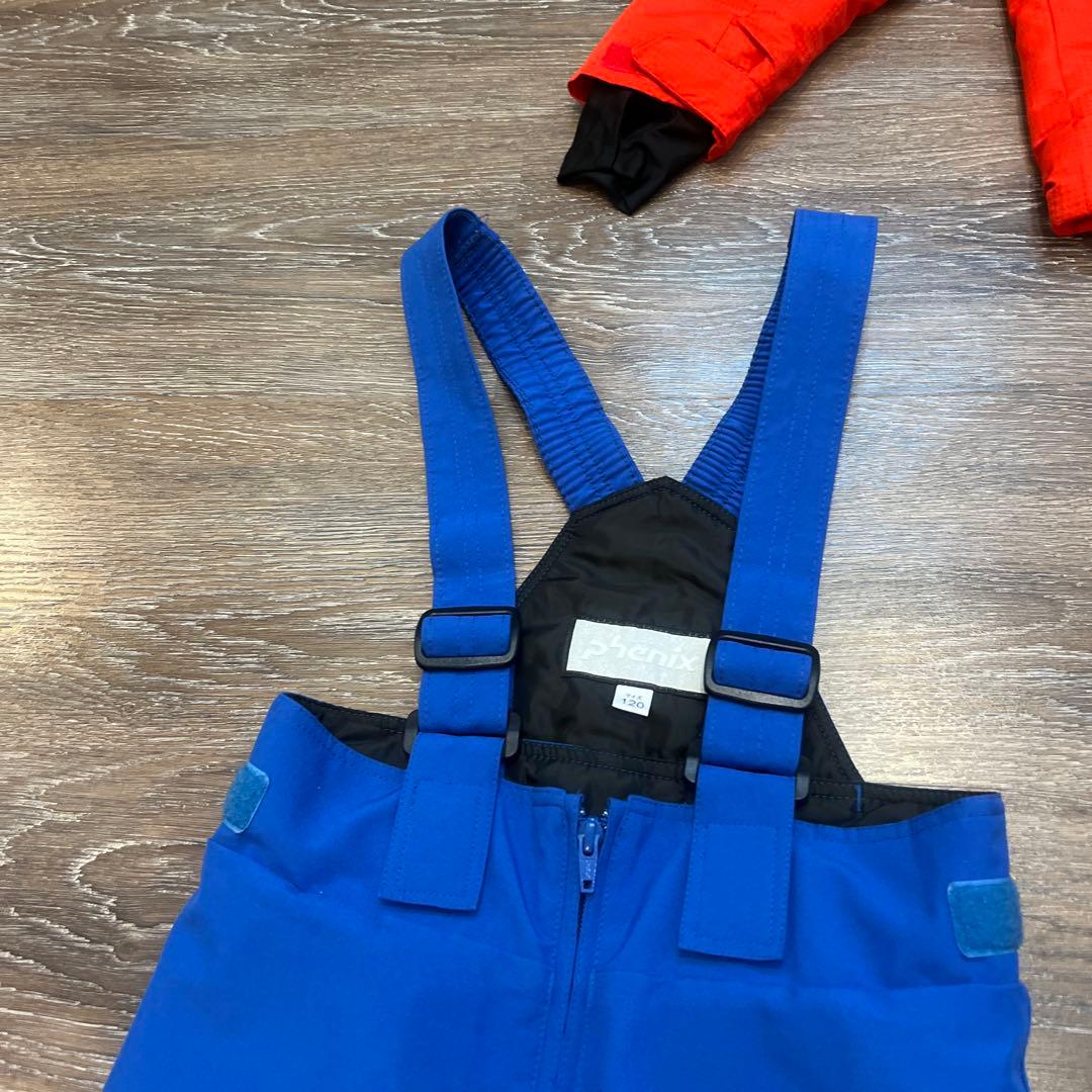 フェニックス 120 男の子　女の子　スキーウェア　美品　セットアップ
