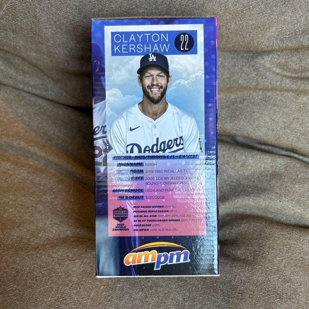 Clayton Kershaw ボブルヘッドフィギュア