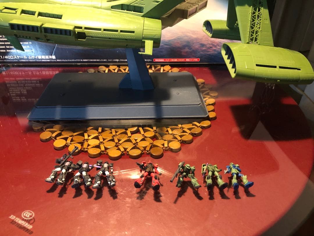 ムサイ　1/400 仮組　レアプラモデル　ガンダムコレクションNEO その1