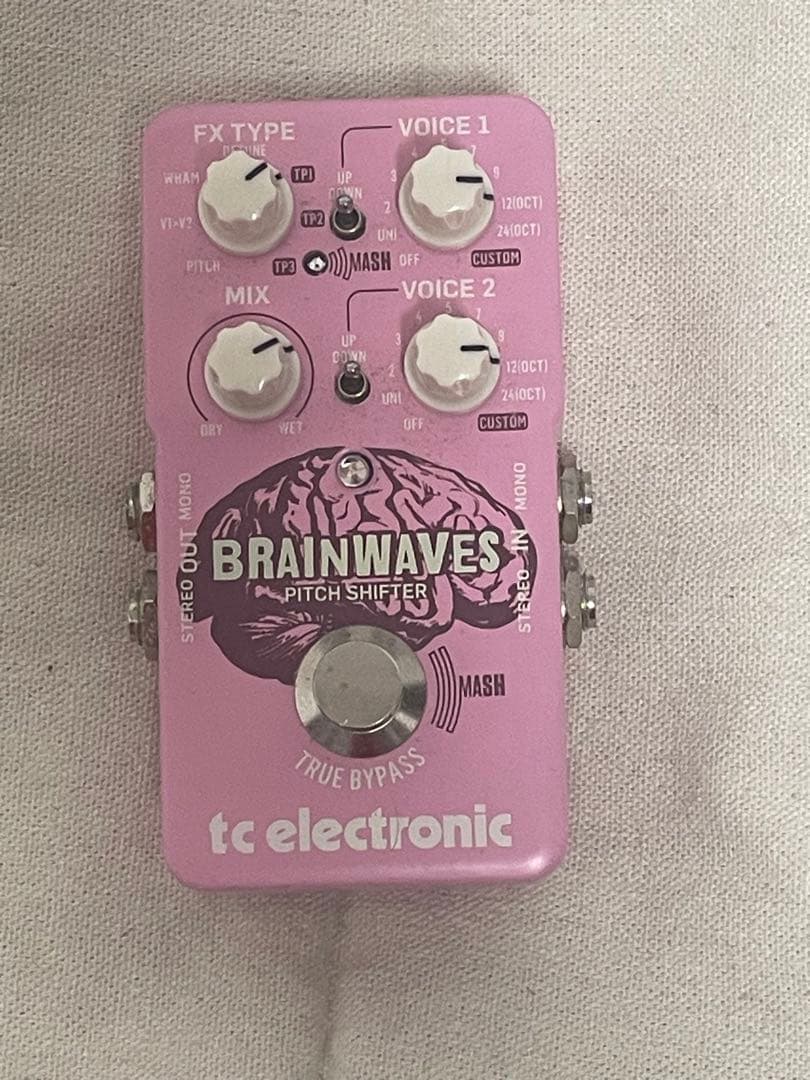 ギター tc electronic BRAINWAVES Pitch Shifter