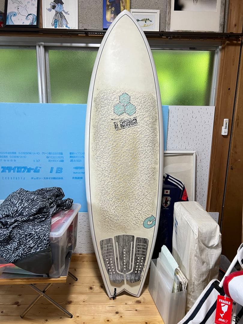 アルメリック pod mod 6'2 40.5l ハードケース付