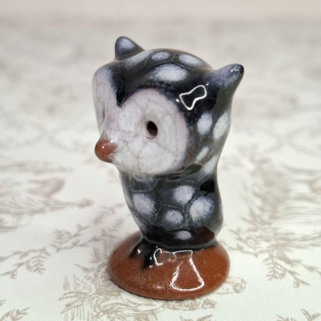 見逃し厳禁！ Walter Bosse ウォルターボッセ フクロウ マジョリカ