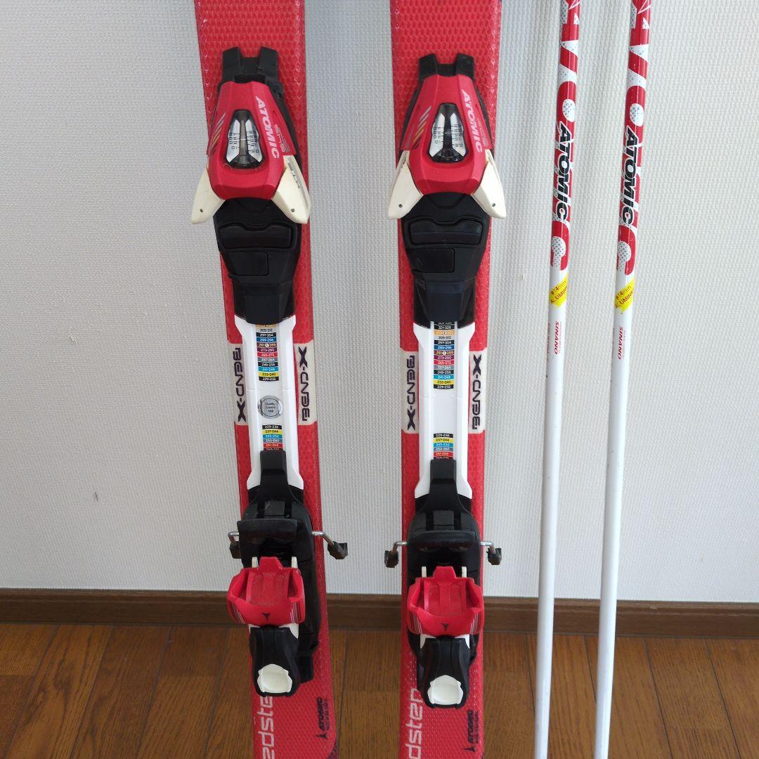 Atomic XT130 スキー板とポールセット