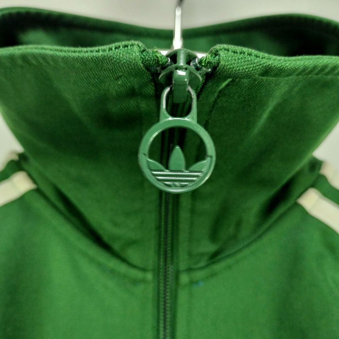 ★人気　アディダス　トラックジャケット　ヨーロッパ　ジャージ　グリーン　L