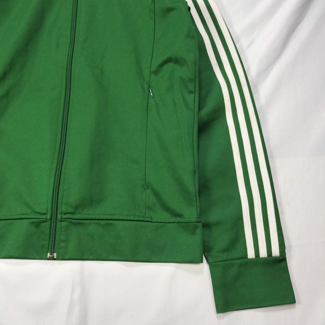 ★人気　アディダス　トラックジャケット　ヨーロッパ　ジャージ　グリーン　L