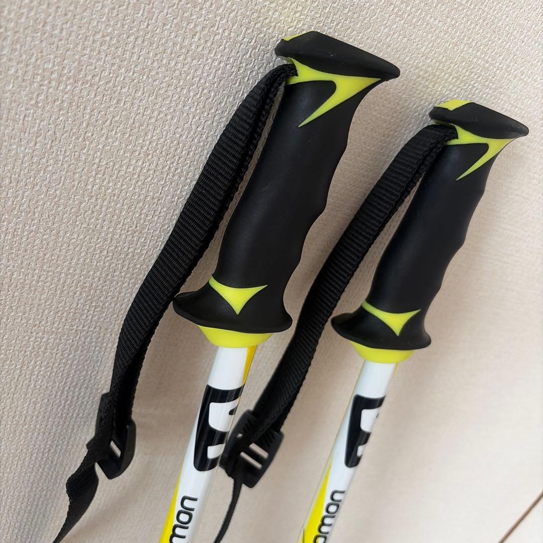 SALOMON サロモン★スキーストック★伸縮ポール★100cm〜123cm