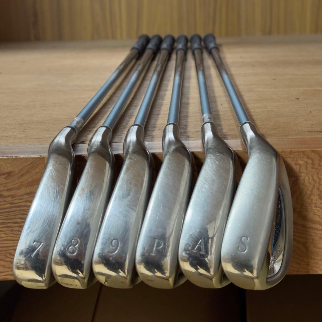 【A】レディース ゼクシオ13 アイアン 6本 XXIO13 ブルー