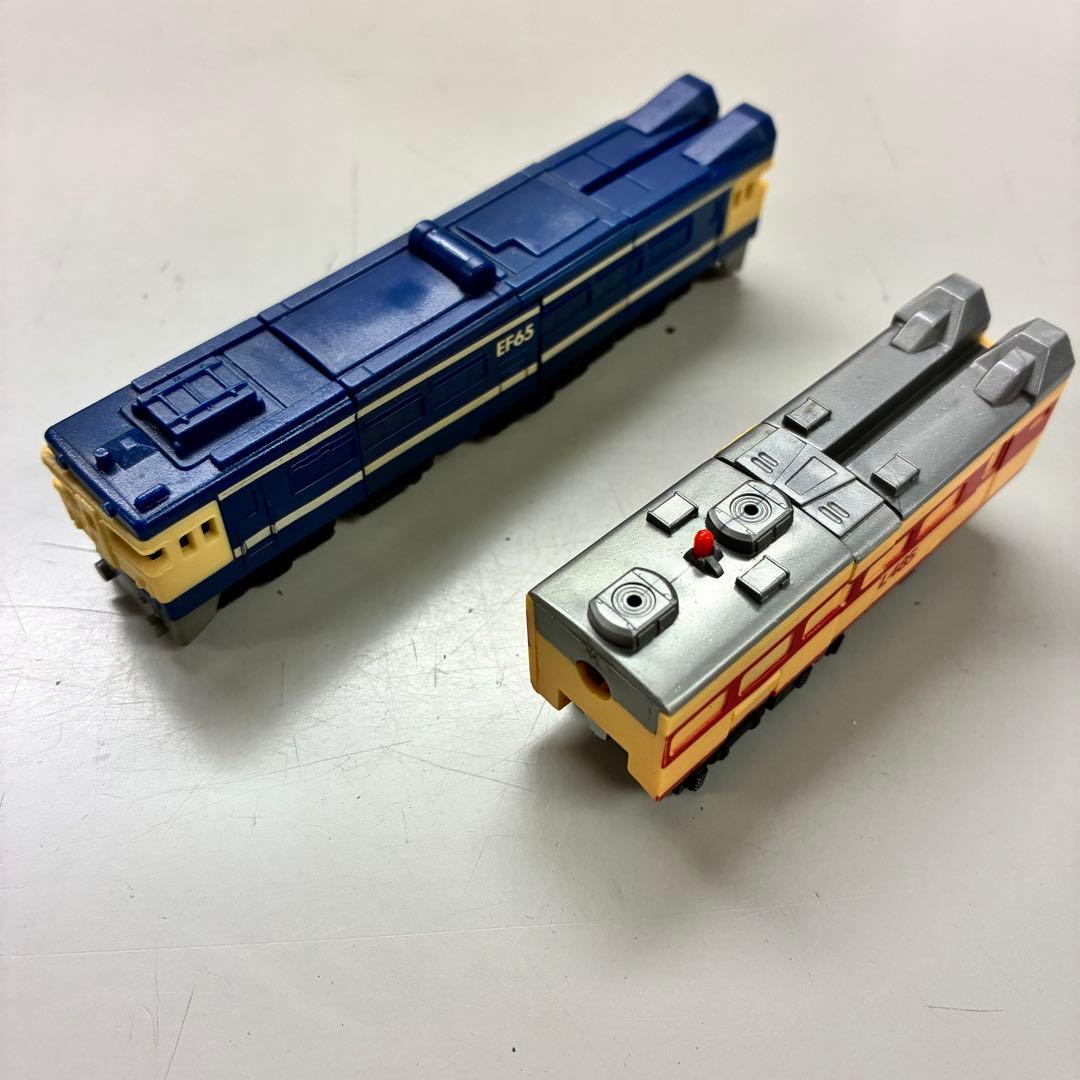 【ジャンク品欠品あり】当時モノ『ダイアクロン トレインロボ 6隊編成DXセット』