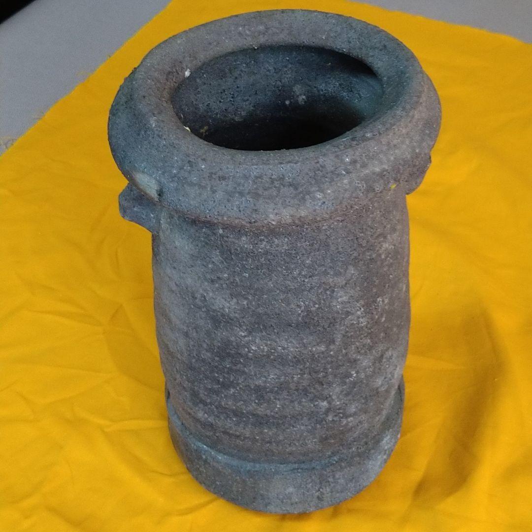 備前焼　浦上光弘作の花入