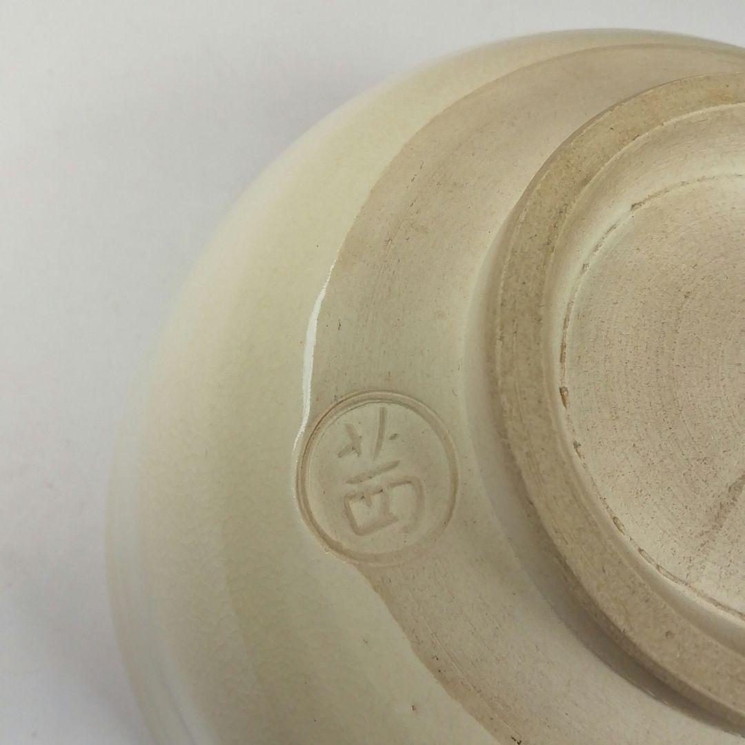 Ｔ４１９　茶碗　『紅葉　澄子　画』『あかね窯』　共箱　抹茶碗　茶道具