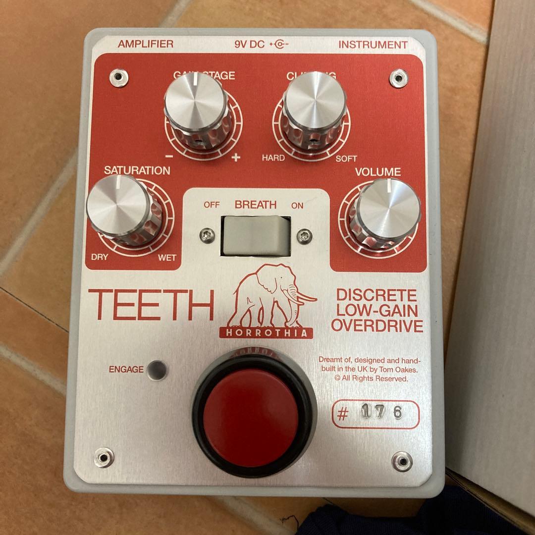ギター HORROTHIA Teeth / LOW-GAIN OVERDRIVE