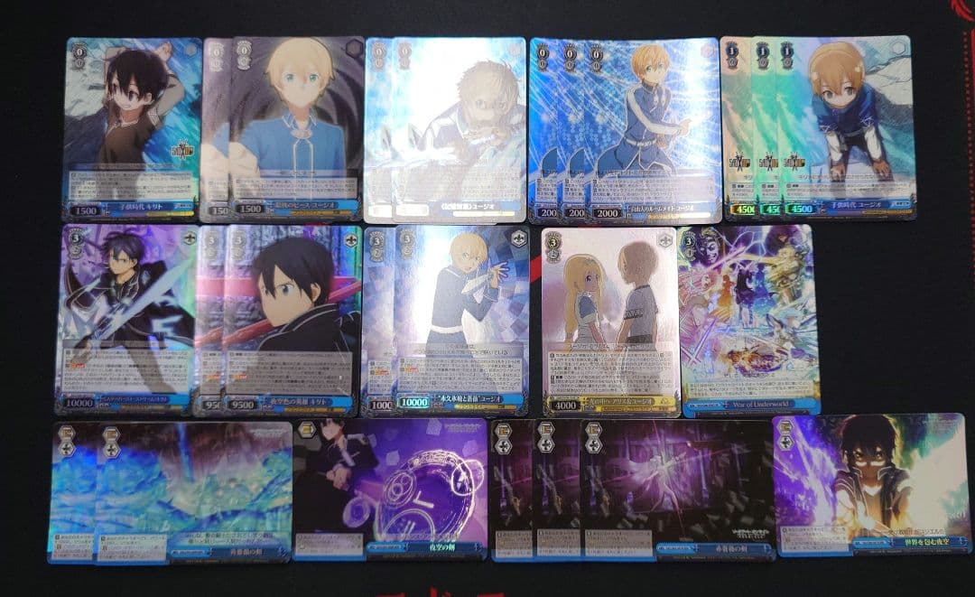 ヴァイスシュヴァルツ　SAO　アリシゼーション　ホイル　25枚　セット