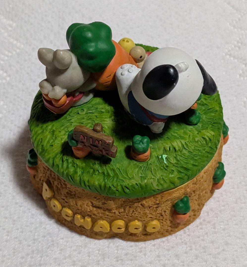 ポチャッコ スタチュー 置物 小物入れ 陶器製 1990年代 激レア レトロ